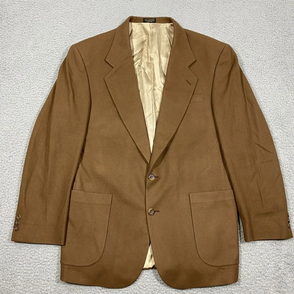 Oscar De La‎ Renta Studio Blazer Mens 40R Wool Sport Coat Two Button Classic